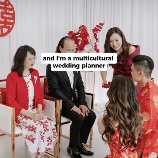 Chinese wedding tea ceremony hosted by Jenny Chiu Weddings